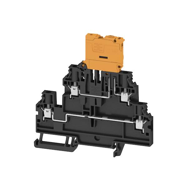 Weidmüller 3019340000 Bloc de jonction de test sectionnable raccord à vis noir 50 pc(s)-0