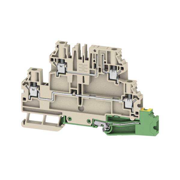 Weidmüller 3019400000 Bloc de jonction à plusieurs étages raccord à vis beige 50 pc(s)-0