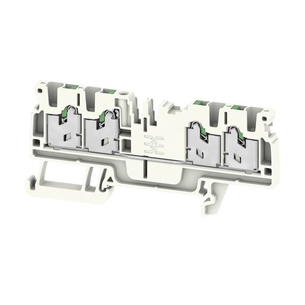 Weidmüller 3112250000 Bloc de jonction de passage gris 100 pc(s)-0
