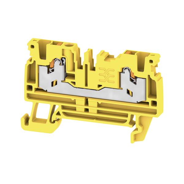 Weidmüller 3109230000 Bloc de jonction de passage jaune 100 pc(s)-0