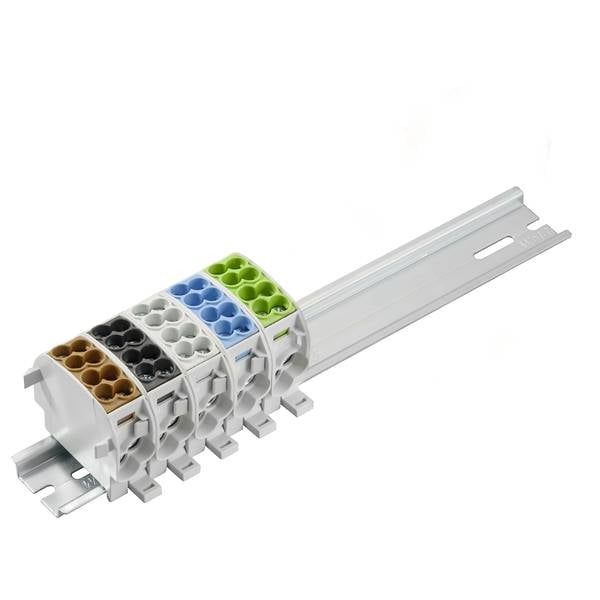 Weidmüller 8000122109 Bloc de jonction à plusieurs étages  raccord à vis   1 pc(s)