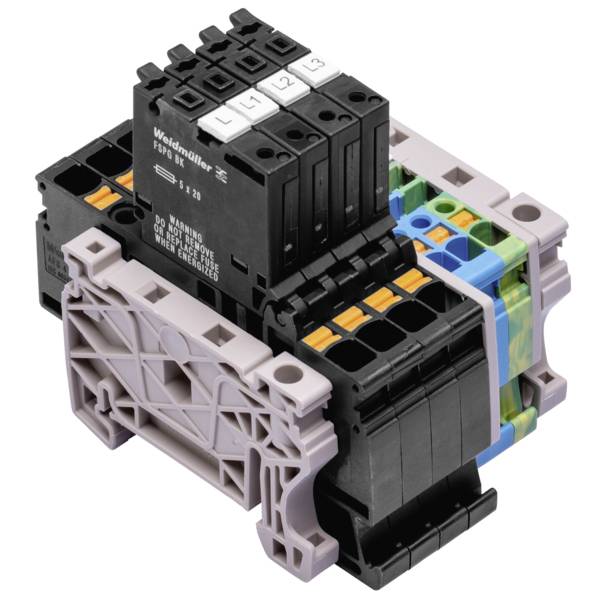 Weidmüller 8000100997 Borne (raccord sur rail de collecte) pôles 2.5 mm² 1 pc(s)-0