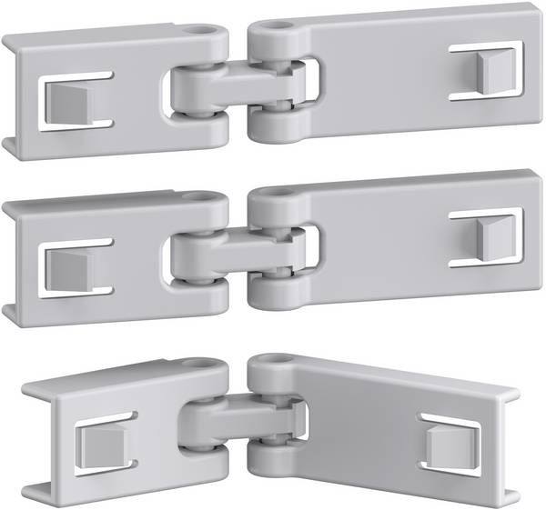 Charnière avant pour porte, boîtier Mureva‑, set de 3‑ 13050 Schneider Electric Contenu: 1 pc(s)