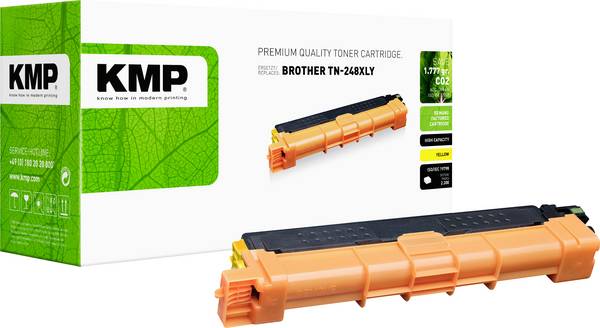 KMP Toner remplace Brother TN248XLY compatible  jaune 2300 pages 1273,3009 1273,3009