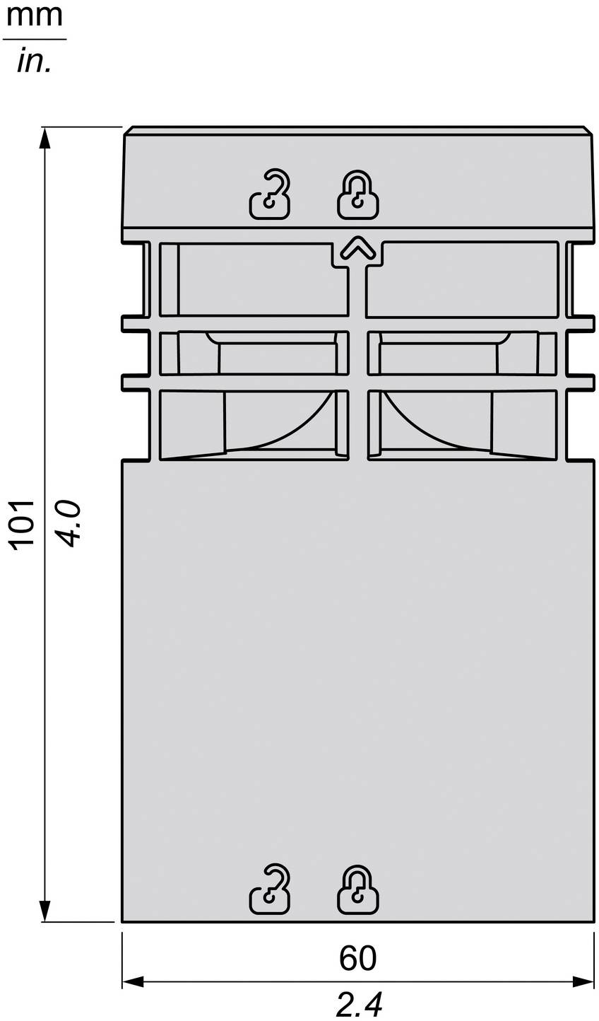 Schneider Electric Elément de colonne de signalisation XV6C9V XV6C9V 1 pc(s)-1