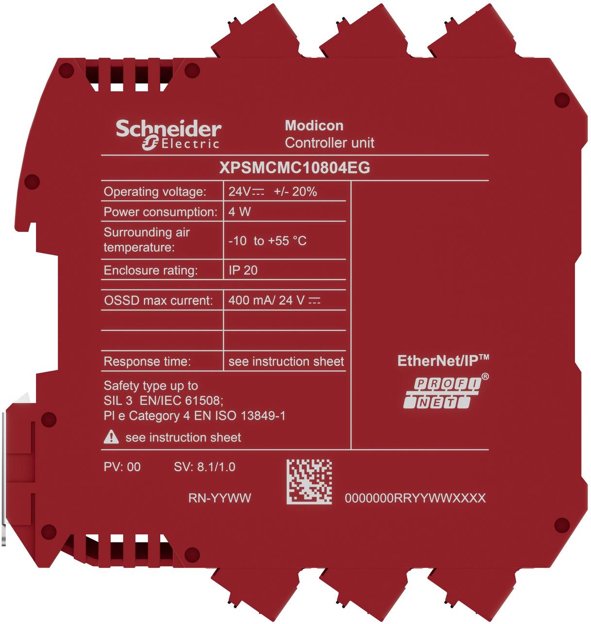 Schneider Electric XPSMCMC10804BEG XPSMCMC10804BEG Relais de surveillance-4