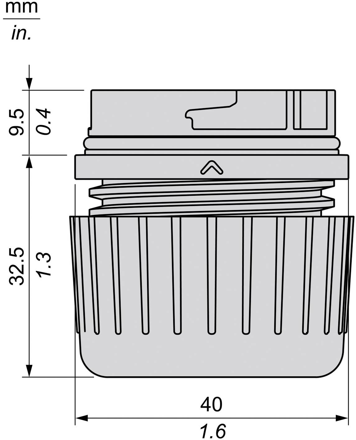Schneider Electric XV4C020 Adaptateur de montage-1