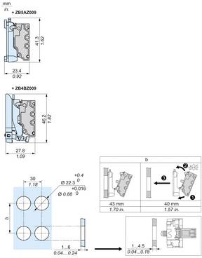 Schneider Electric ZBE1015TQ Contact auxiliaire 100 pc(s)-2