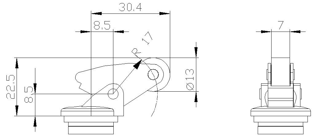 Vanne industrielle Siemens noire avec des raccords à bride et une tige verticale, présentée sur un fond blanc.