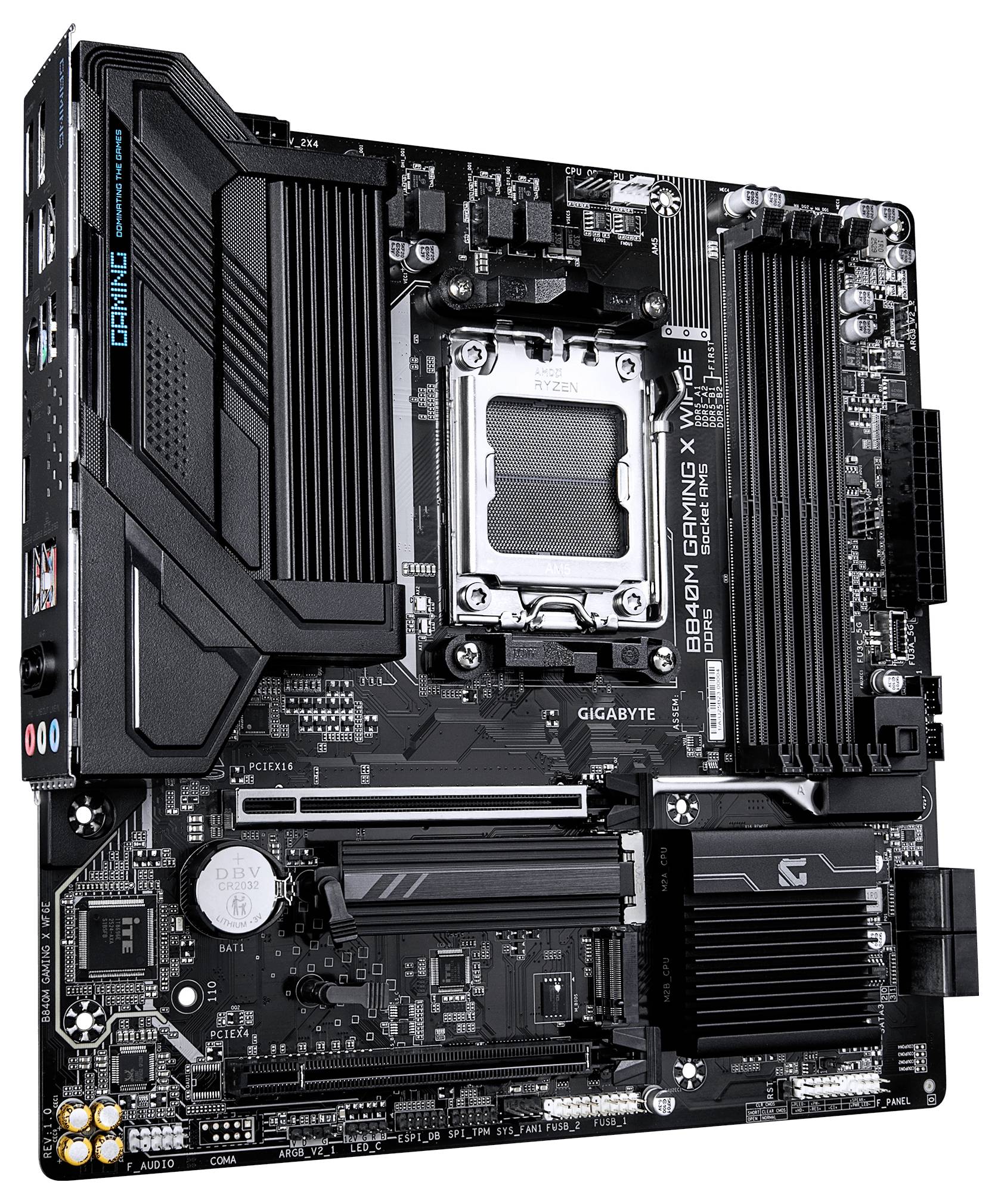 Gigabyte GAMING X WIFI6E Carte mère Socket (PC) AMD® AM5 Facteur de forme (détails) Micro-ATX Chipset de la carte mère A-2