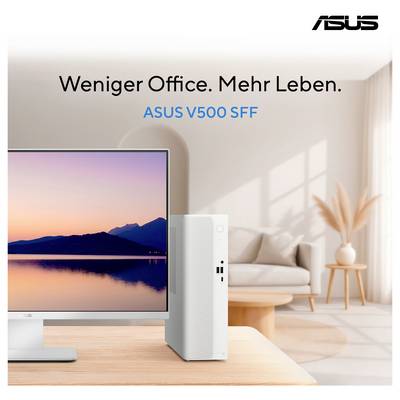Asus PC de bureau V501 SFF C5-210H 16 1TB 210H 4.8 GHz 16 GB RAM 1 TB SSD Intel Graphique Intel 90PF05Y3-M008B0-5