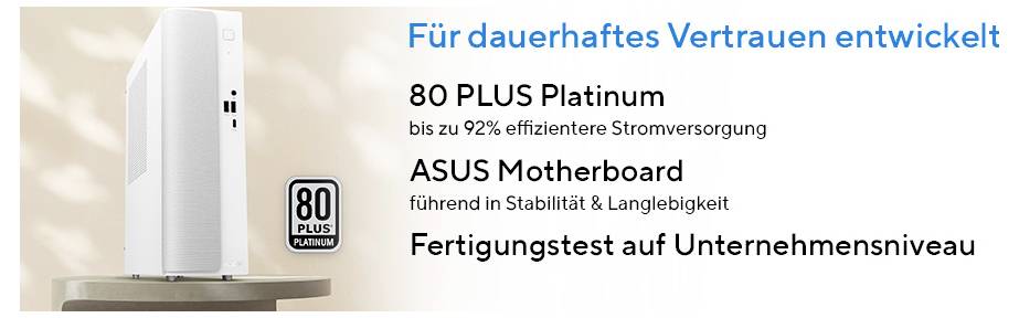 Asus PC de bureau V501 SFF C3-100U 8 512 100U 4.7 GHz 8 GB RAM 512 GB SSD Intel Graphique Intel 90PF05Y3-M008V0-12