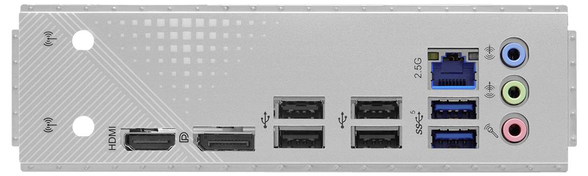 ASRock H810M-X GEN5 1851 mATX Carte mère Socket (PC) Intel® LGA 1851 Facteur de forme (détails) Micro-ATX Chipset de la -4