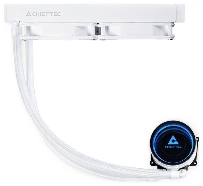 Chieftec Chieftec WAK ICEBERG 240 RGB weiß Refroidisseur de processeur pour refroidissement à l'eau-6