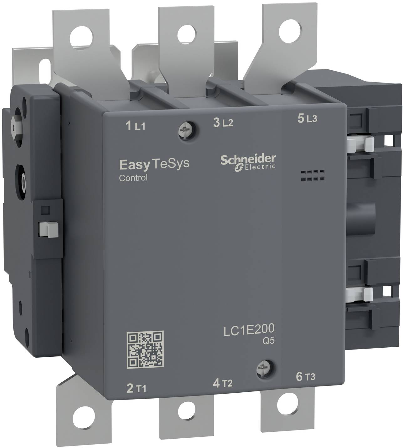 Schneider Electric LC1E200Q5 Contacteur de puissance 3 NO (T) 90 kW Single 1 pc(s)-0