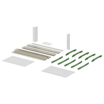 TRU COMPONENTS BGT/X 24360.12-BN_SET Rack 48,26 cm (19") 375.92 x 241.2 x 132.5 aluminium aluminium (nature) 1 pc(s)-1