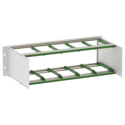 TRU COMPONENTS BGT/X 24380.PI-BN_SET Rack 48,26 cm (19") 482.6 x 241.2 x 132.5 aluminium aluminium (nature) 1 pc(s)-2