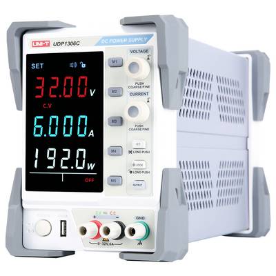 Alimentation de laboratoire réglable Uni-T UDP1306C 0 - 32 V 0 - 6 A 160 W périphérique USB, RS-232 programmable, téléco-1