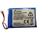 Stabo AKKU 3,7V, 1100MAH FC-400 II Pack de piles rechargeables batterie fiche mâle, avec câble Li-Ion 3.7 V 1100 mAh 1 p