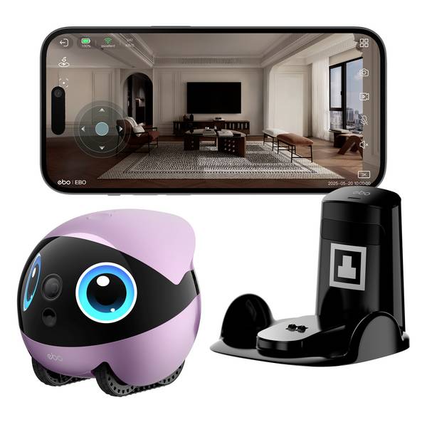 EnaBot Enabot EBO Air 2 Plus Haustier- roboter Robot animal domestique noir, rose  1 pc(s)