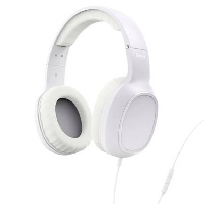 Hama Fun C Casque supra-auriculaire filaire Stereo blanc micro-casque téléphone-0