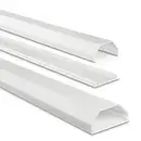 Hama 00220989 Goulotte de câble (L x l x H) 1.1 m x 50 mm x 50 mm 1 pc(s) blanc