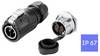 TRU COMPONENTS TC-15034244 Kit connecteur Connecteur étanche Nombre total de pôles: 2 1 pc(s)