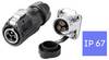 TRU COMPONENTS TC-15034256 Kit connecteur Connecteur étanche Nombre total de pôles: 3 1 pc(s)