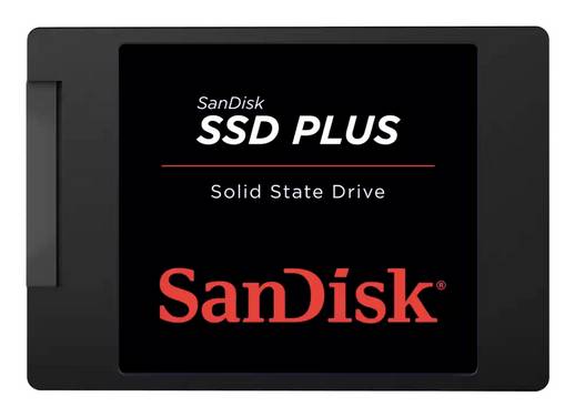 SanDisk SSD PLUS 2 TB SSD interne 6.35 cm (2.5") SATA III  SDSSDA-2T00-G28