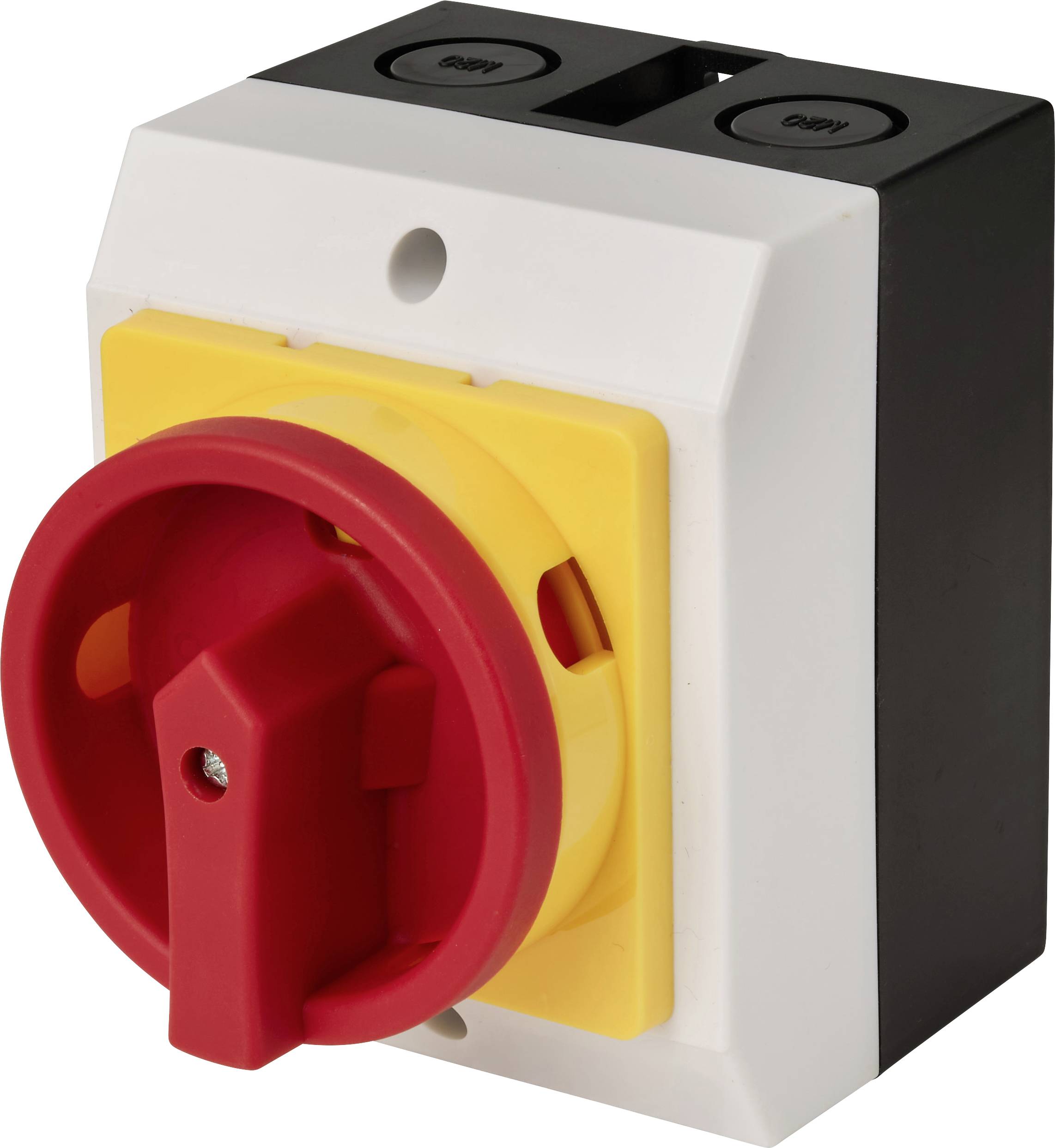 TRU COMPONENTS TC-LW42B-20A(P0) 4P Interrupteur de fin de course 20 A 690 V 1 x 90 ° jaune, rouge 1 pc(s)