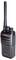 Radio portatif Black Albrecht DMR-100 avec antenne longue, vue de face.