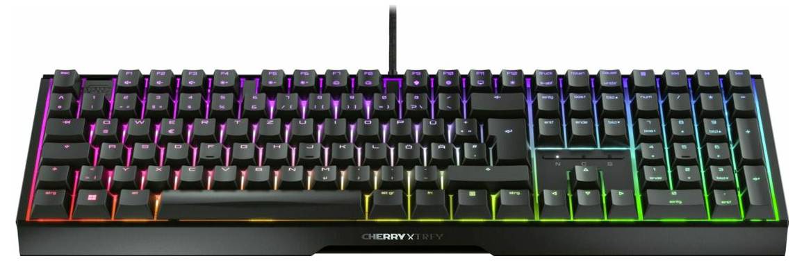 Cherry XTRFY MX 3.1 RGB BLACK / DE filaire Clavier allemand, QWERTZ noir-6