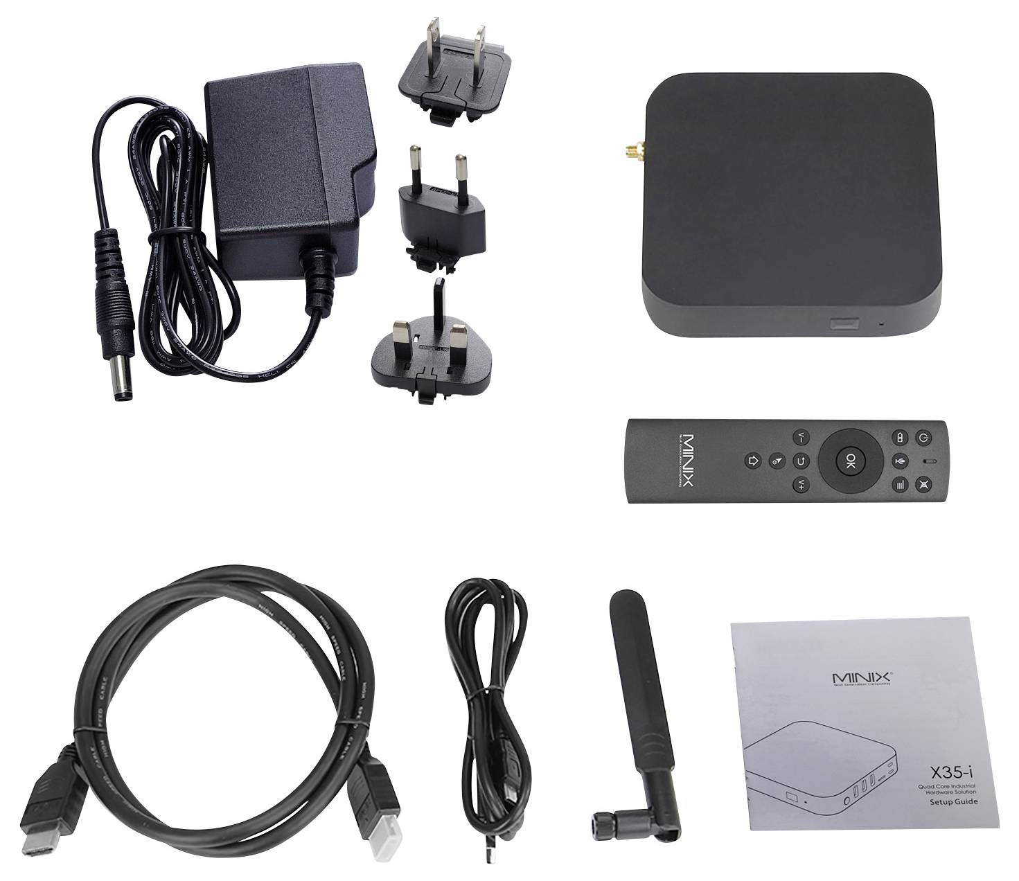 Minix Mini-PC Android ARM Cortex RK3566 Cortex - A55 Quad-Core 1.8 GHz 4 GB RAM 32 GB eMMC ARM Mali-G52 MINIX X35-i Max -5