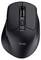 Souris informatique sans fil White Trust avec molette de défilement et boutons latéraux, présentée sur un fond neutre.