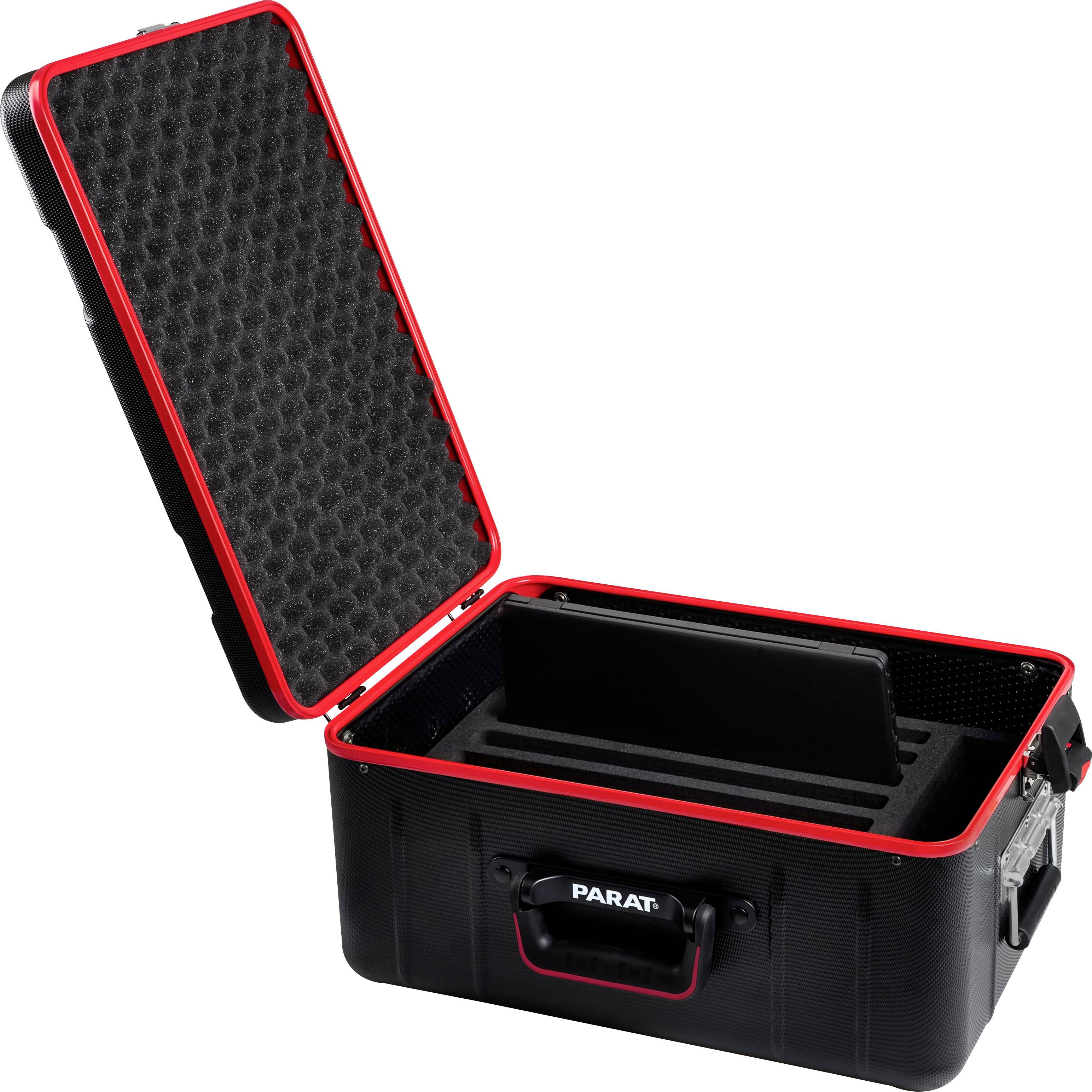 Parat PARAPROJECT® Case ACTIVE Système de charge et de rangement L'intérieur dispose de 8 compartiments de rangement ave-0