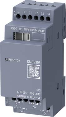 Siemens 6ED1055-1FB00-0BA3 API - Module d'extension 115 V/AC, 115 V/DC, 230 V/AC, 230 V/DC