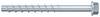 Fischer 579361 Vis à béton 50 mm 6 pans extérieurs étamé par galvanisation 100 pc(s)