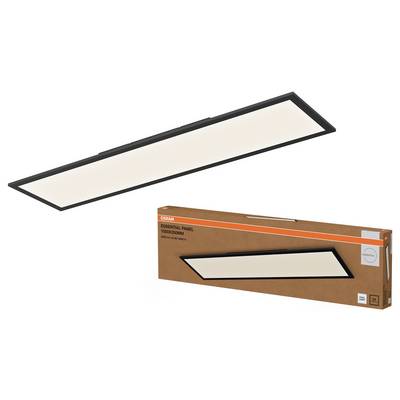 OSRAM HOMELIGHTING Essentials Panel 1000x250mm 24W 840 Black 4058075854734 Panneau à LED 24 W blanc froid noir-1