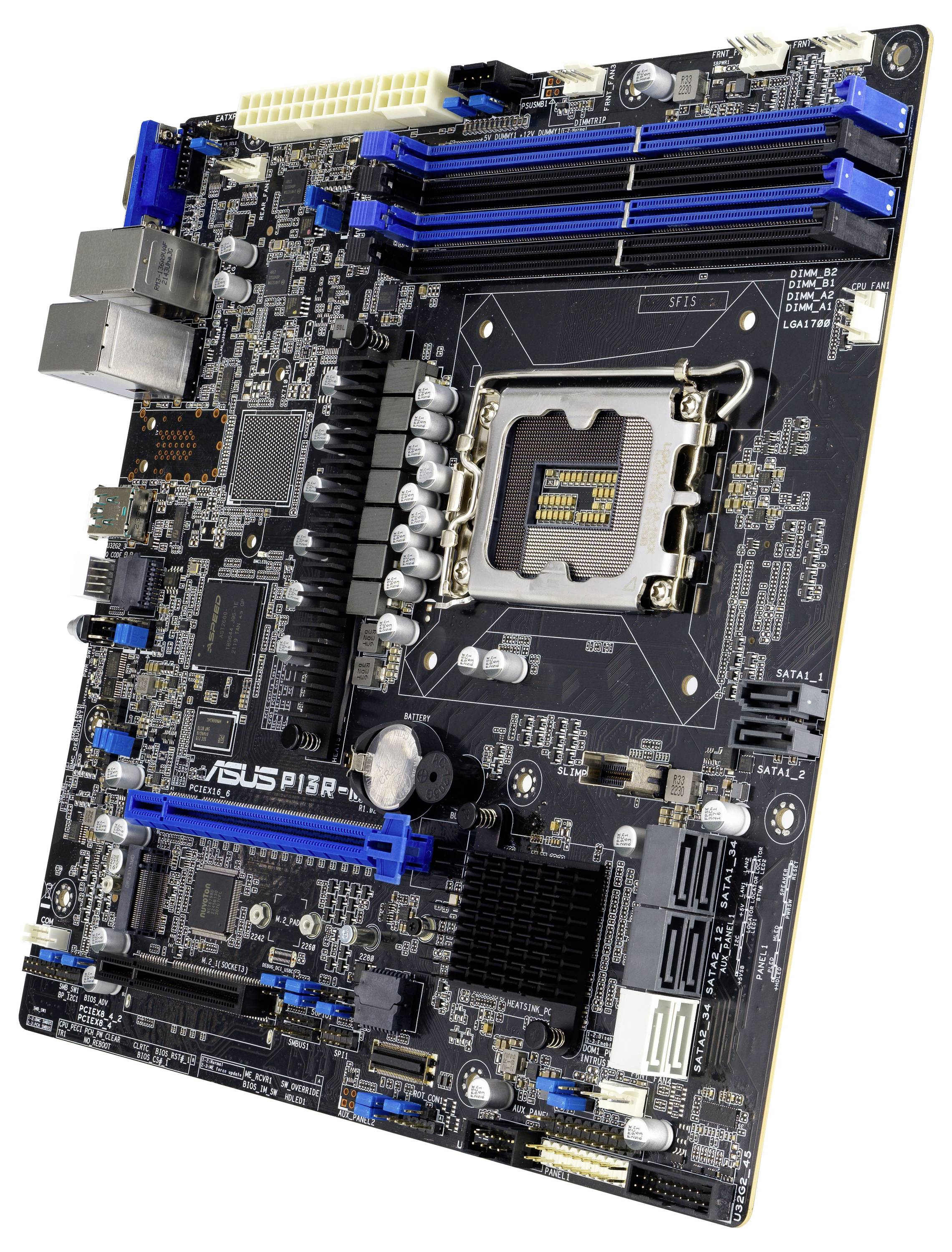 Carte mère Asus P13R-M Chipset de la carte mère Intel® C262-2