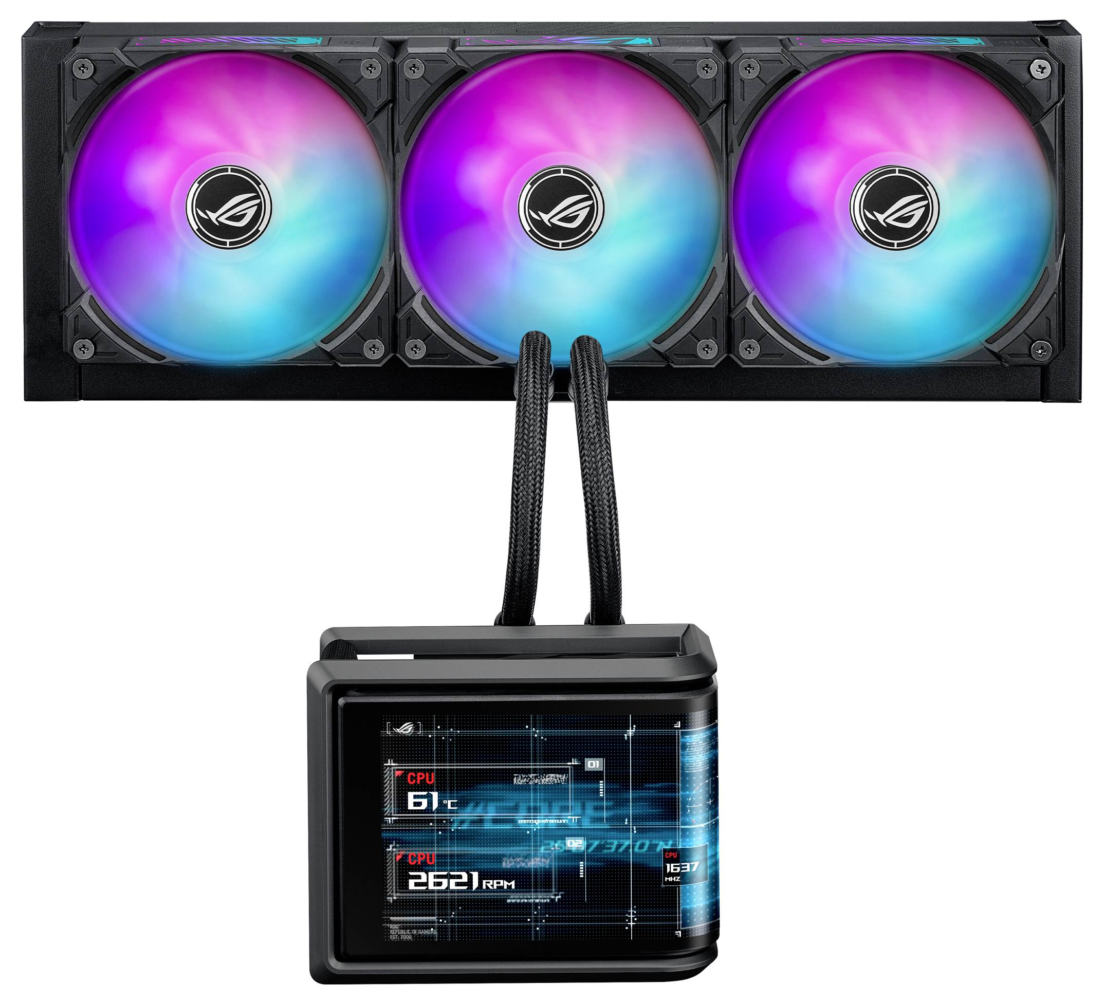 Asus ROG RYUO IV SLC 360 ARGB CPU cooler Système de refroidissement à l'eau pour PC-4