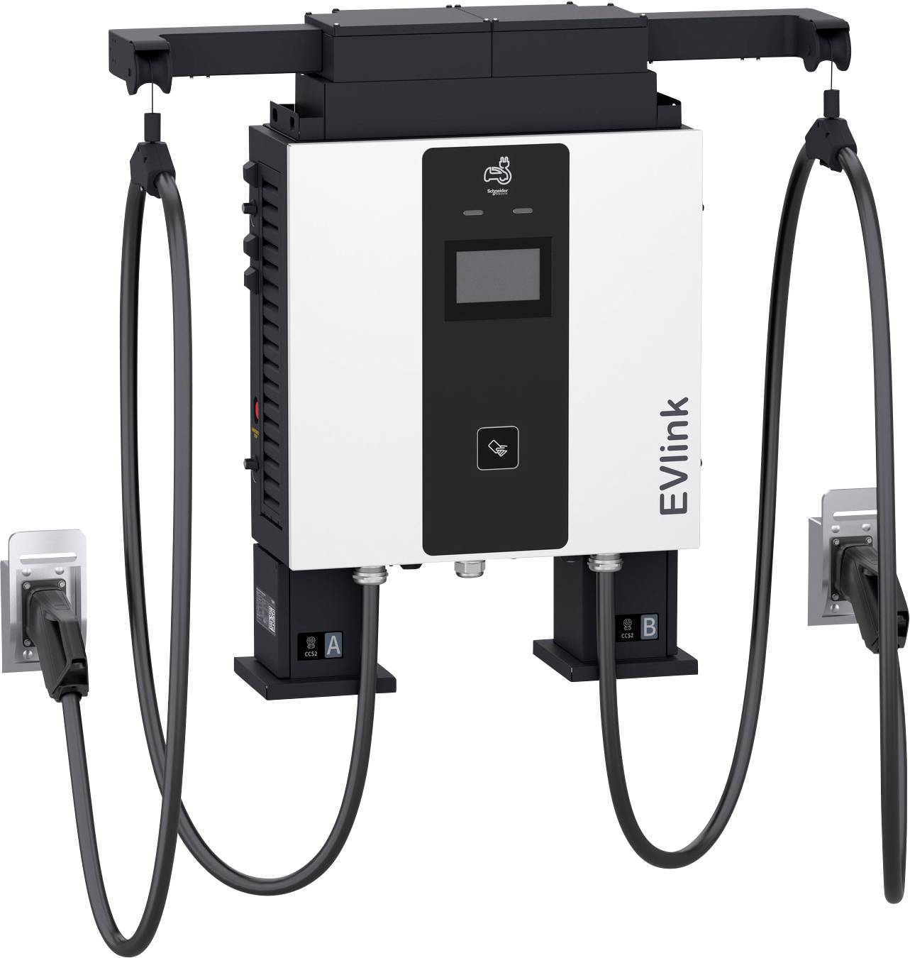 Schneider Electric EVD1S60TBB Wallbox type 2 60 kW RFID, NFC
