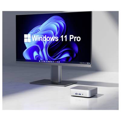 GEEKOM Mini-PC (HTPC) A6 AMD Ryzen 7 6800 4.7 GHz 16 GB RAM 1 TB SSD AMD Radeon 680M Win 11 Pro Mini A6-1, AMD Ryzen 7 6-10