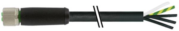 Murrelektronik 7000-P3221-P350500 Câble de raccordement    Nombre de pôles: 5 1 pc(s)