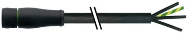 Murrelektronik 7000-P8221-P363500 Câble pour capteurs/actionneurs    Nombre de pôles: 4 1 pc(s)