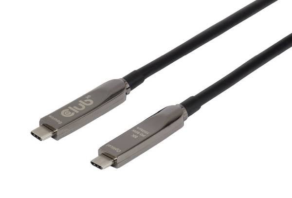 club3D Câble USB-C USB-C® mâle 15 m noir CAC-2580