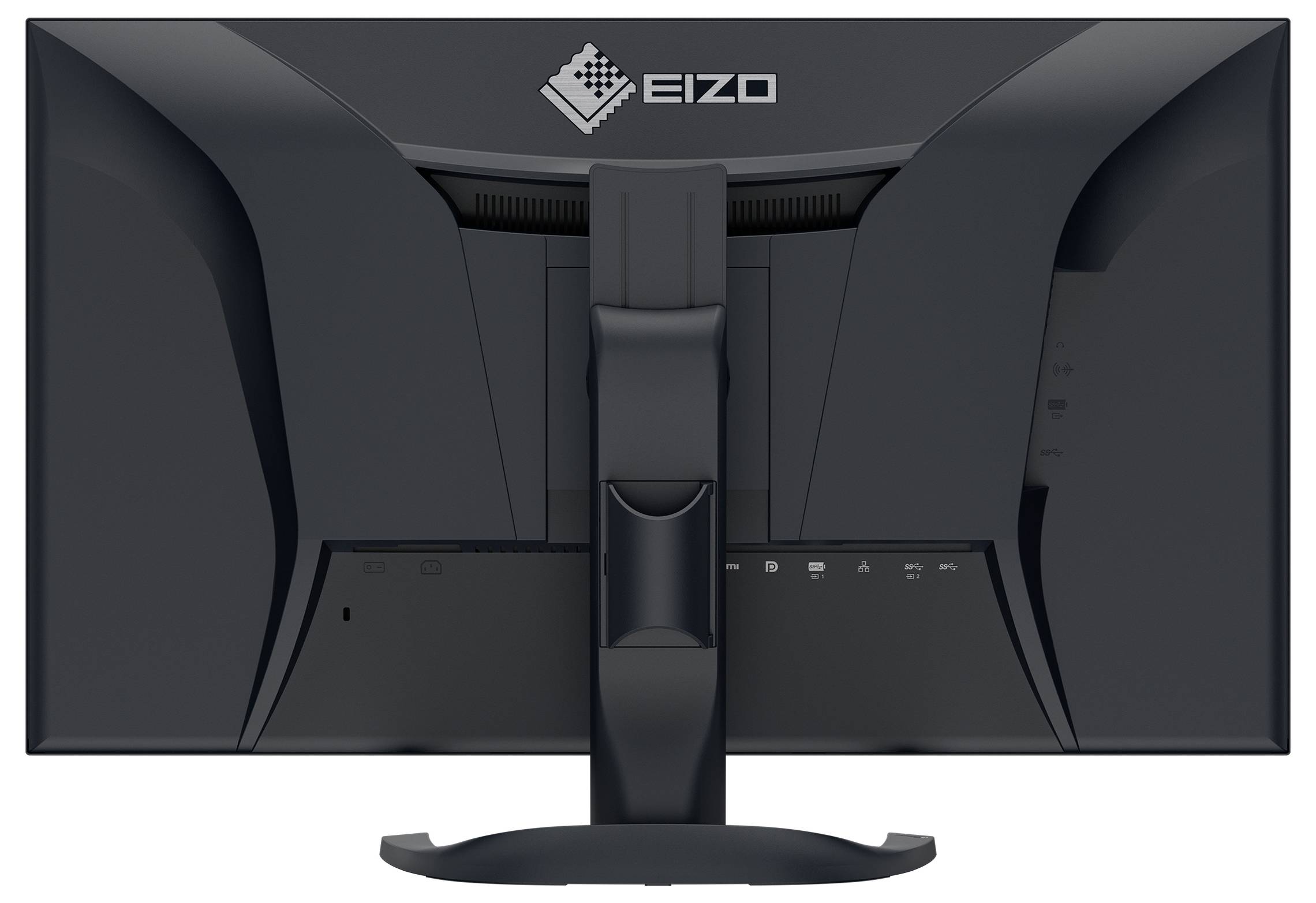 Moniteur Lenovo affichant une diapositive de présentation intitulée « Innovations et croissance » avec des éoliennes surplombant des collines ondulantes et des vignettes de diapositives sur la gauche.