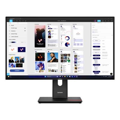 Moniteur LCD Lenovo ThinkVision CEE F (A - G) 80 cm 31.5 pouces 3840 x 2160 pixels 16:9 6 ms port microphone IPS LCD-0