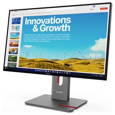 Moniteur LCD Lenovo ThinkVision CEE D (A - G) 60.5 cm 23.8 pouces 2560 x 1440 pixels 16:9 6 ms IPS LCD-10