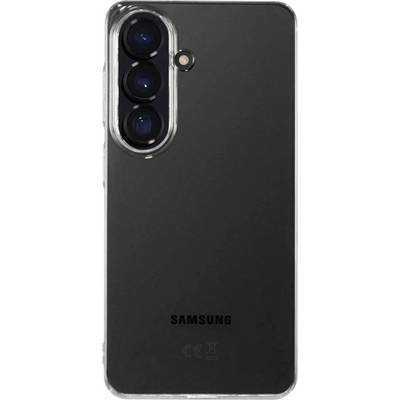 Dos d'un smartphone Samsung noir avec trois caméras arrière et flash dans le coin supérieur gauche.