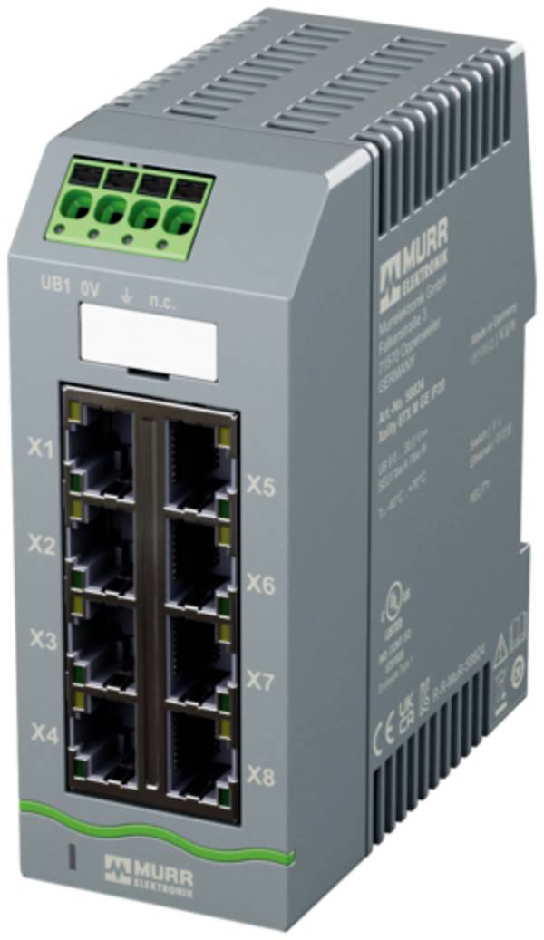 Murrelektronik 58824 Xelity 8TX M GE Switch réseau 8 ports